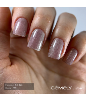 Гель-лак Gemely Cat color №009, 6 мл HEMA/TPO free